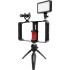 SYNCO Vlogger Kit1 with Microphone and Fill Light for Camera/SmartPhone Black